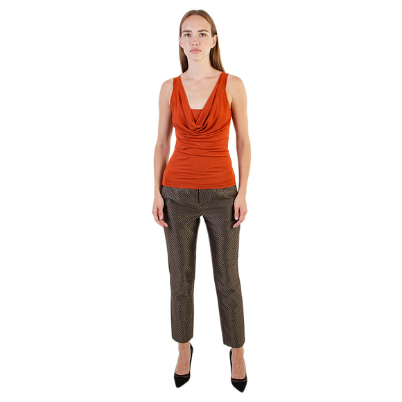 Plein Sud Blouse Women size XS Brown